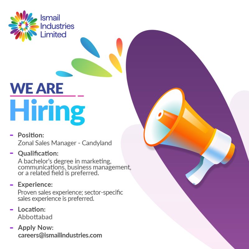 Ismail Industries Limited Jobs Zonal Sales Manager 1