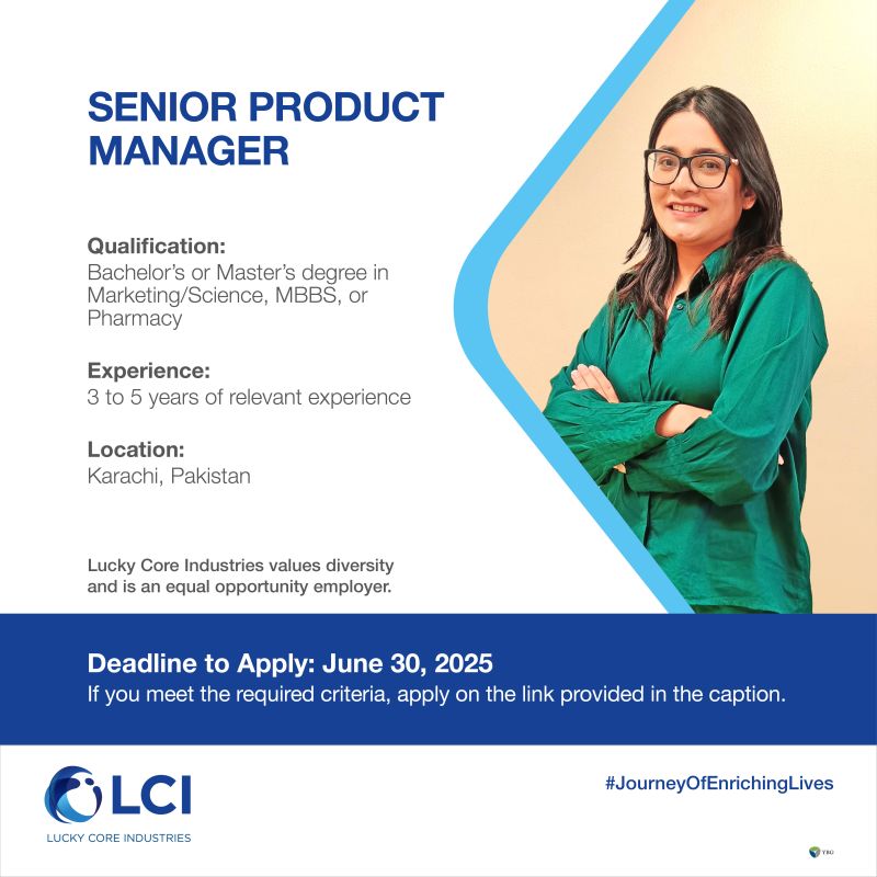 Lucky Core Industries Limited LCI Jobs Senior Product Manager 1