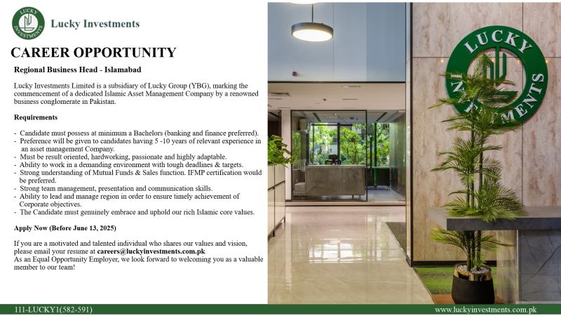 Lucky Investments Limited Jobs June 2025 1