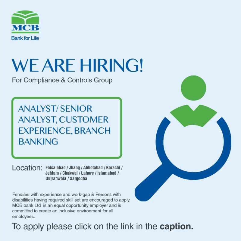MCB Bank Jobs June 2025 1