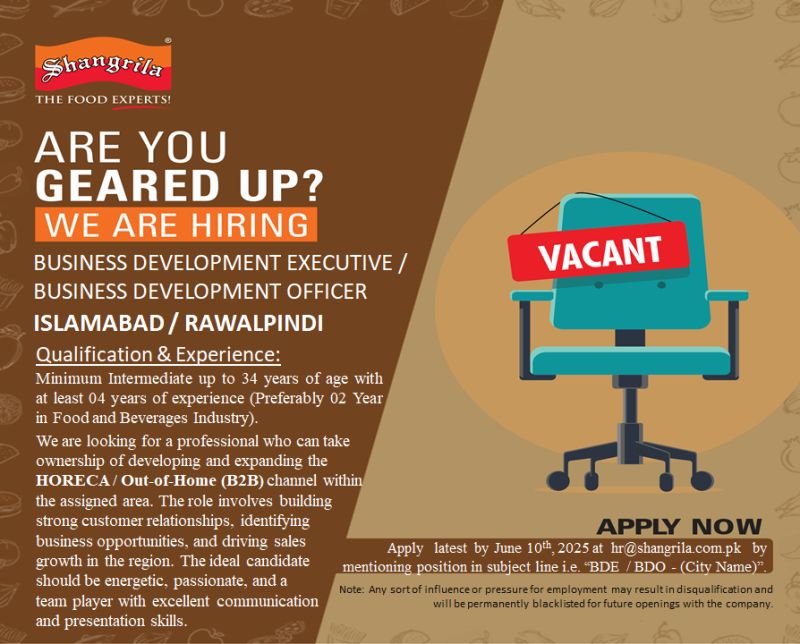 Shangrila Foods Private Limited Jobs June 2025 2