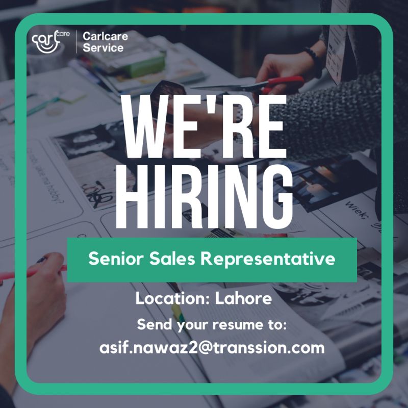 Carl Care Services Pvt Ltd Jobs Senior Sales Representative 1