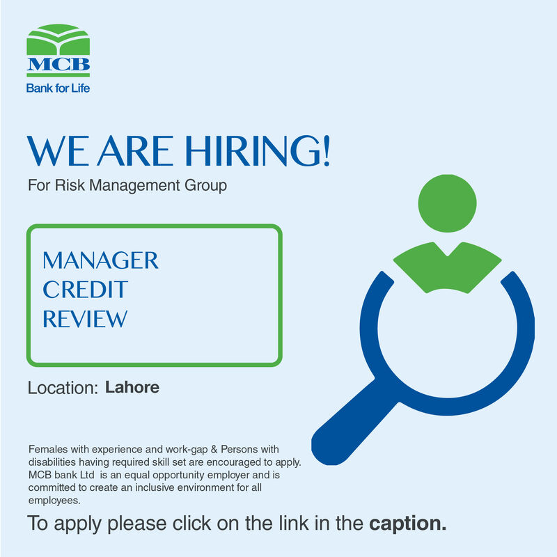 MCB Bank Limited Jobs July 2025 1