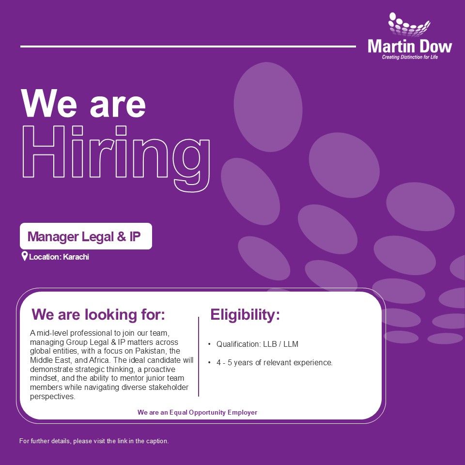 Martin Dow Market Ltd Jobs 23 July 2025 1