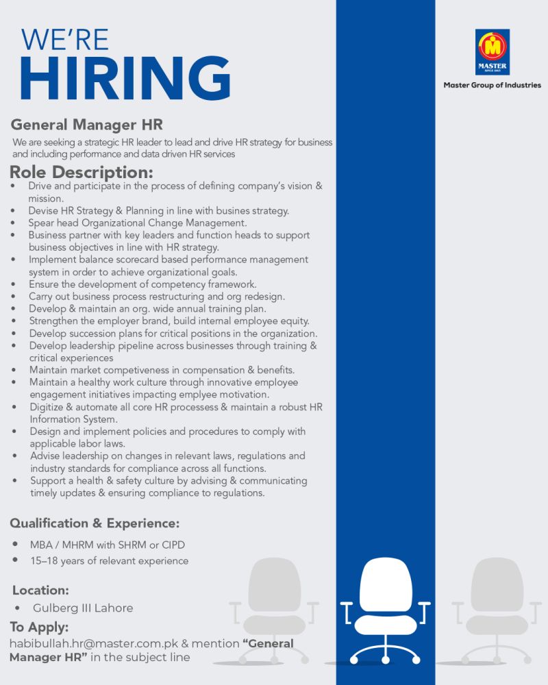 Master Group Of Companies Jobs July 2025 1
