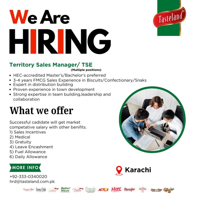 Tasteland Allied Food Jobs July 2025 2