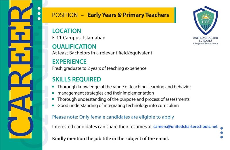 United Charter School Jobs July 2025 3