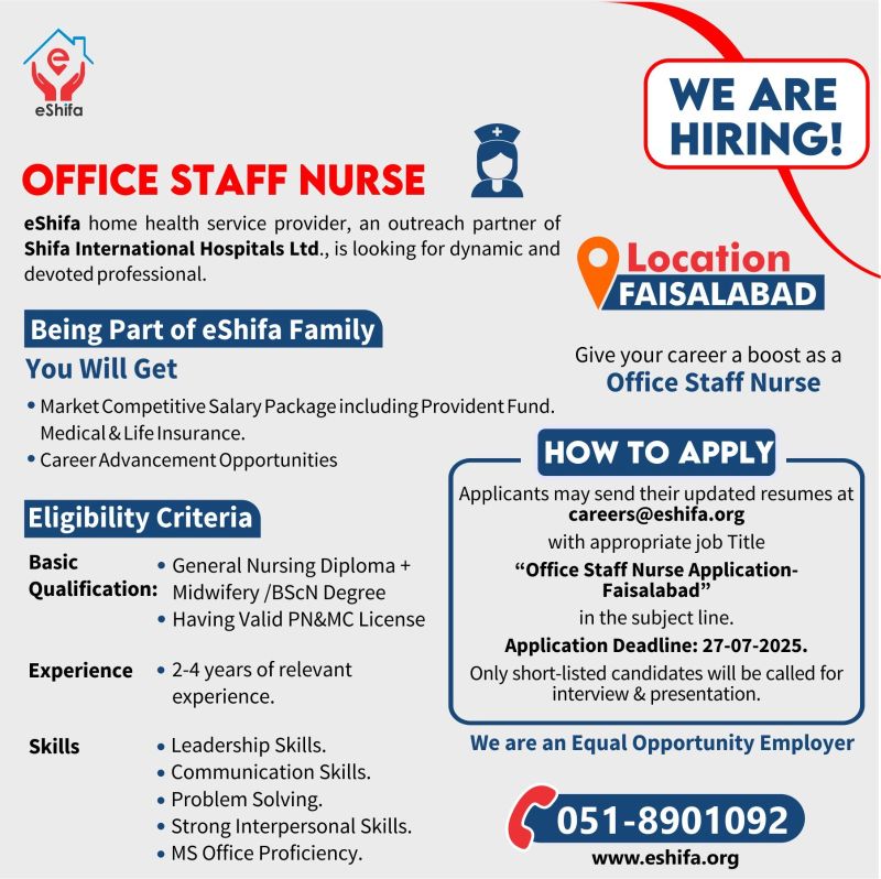 eShifa Jobs Nursing Staff 1