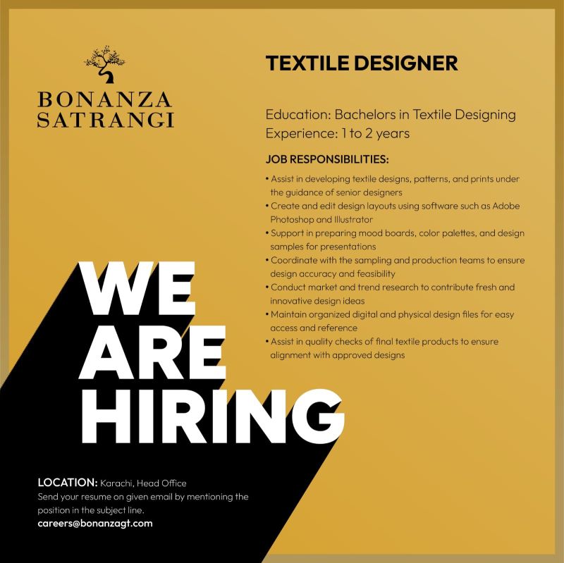 Bonanza Satrangi Jobs August 2025 2