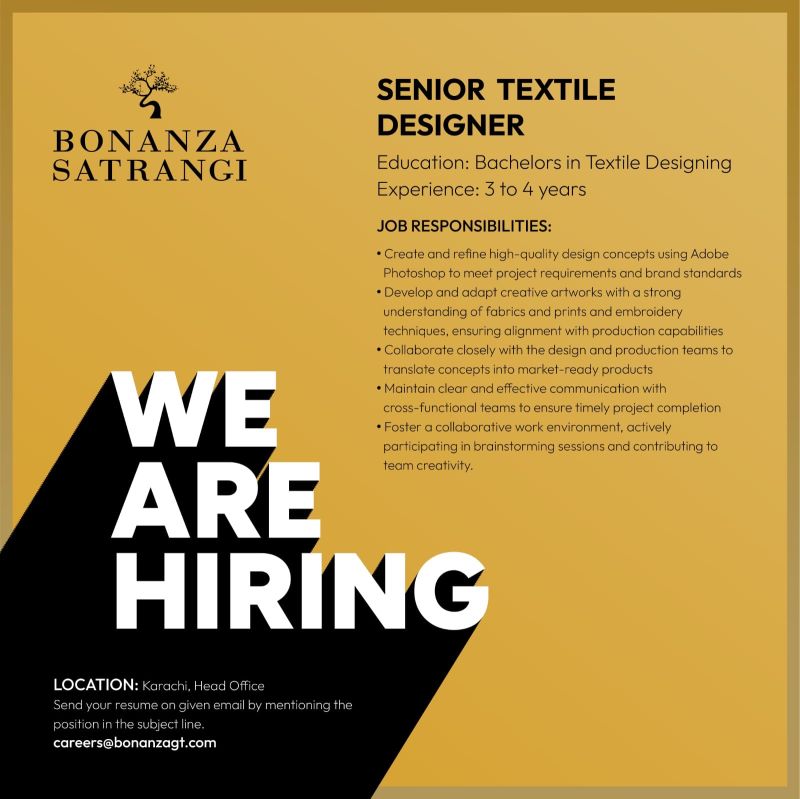 Bonanza Satrangi Jobs August 2025 1