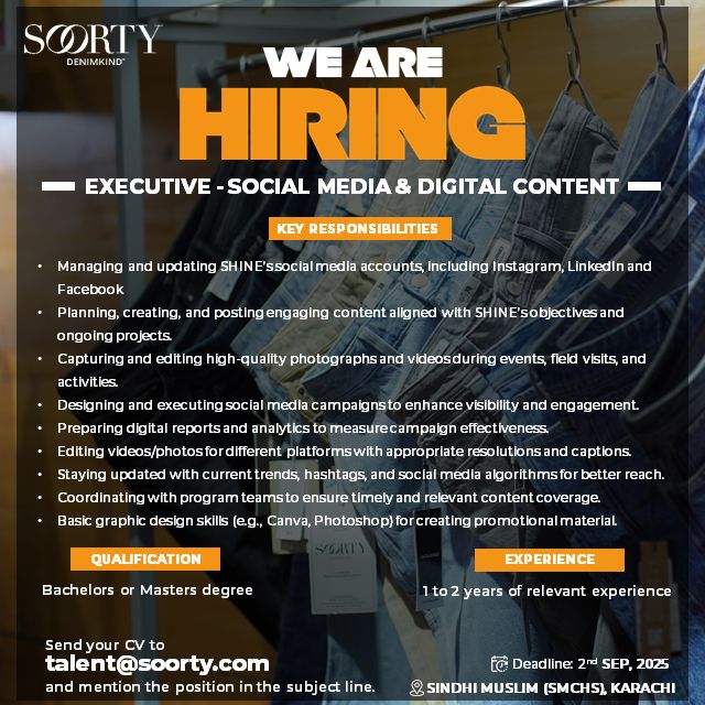 Soorty Enterprises Jobs Eexcutive Social Media & Digital Content 1