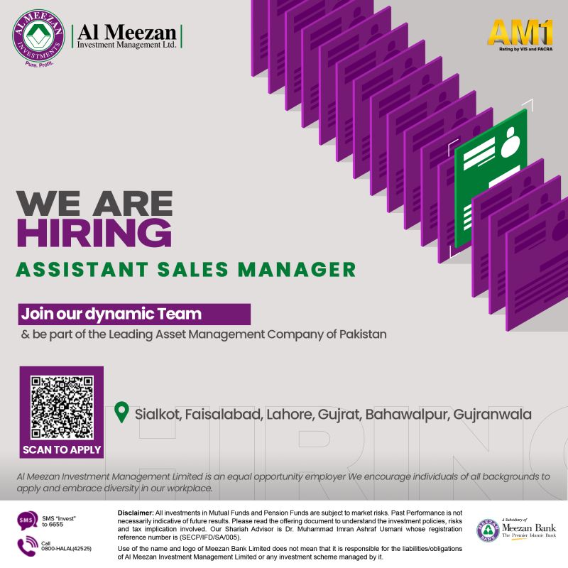 Al Meezan Investments Jobs September 2025 2