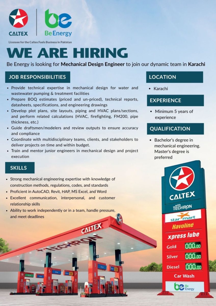 Be Energy Limited Jobs September 2025 2