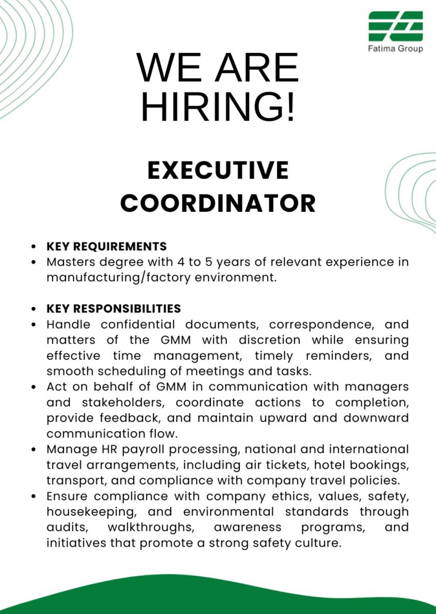 Fatima Group Jobs Septemebr 2025 1