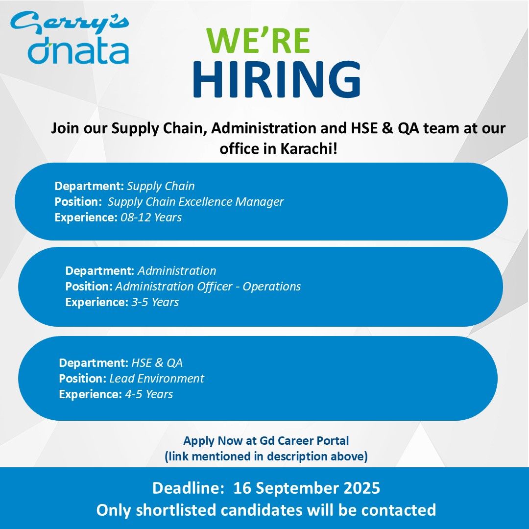 Gerry’s dnata Jobs September 2025 1