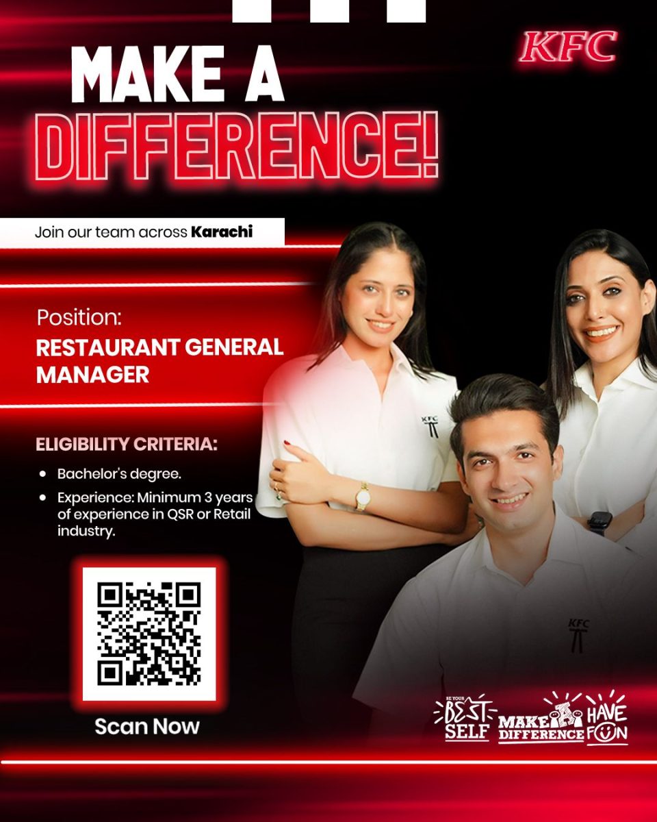 KFC Pakistan Jobs Restaurant General Manager (RGM) 1