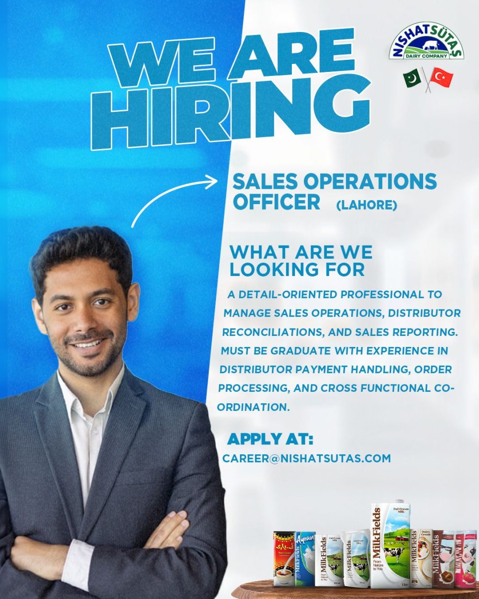 Nishat Sutas Dairy Company Jobs Sales Operations Officer 1