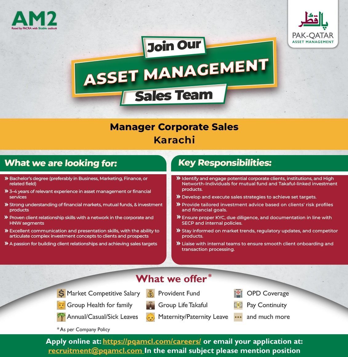 Pak Qatar Asset Management Jobs September 2025 1