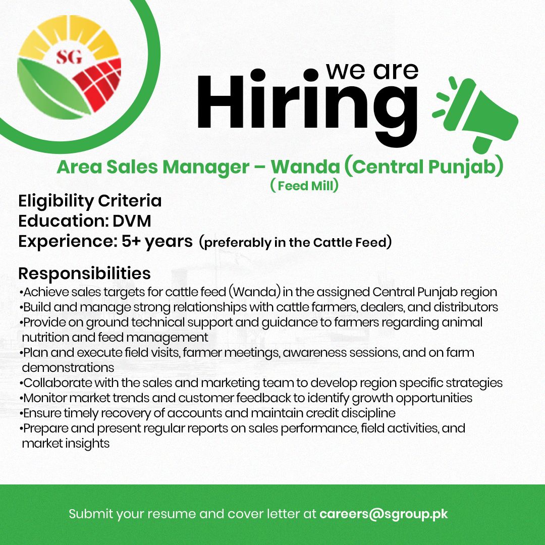Sharif Group Jobs Area Sales Manager 1