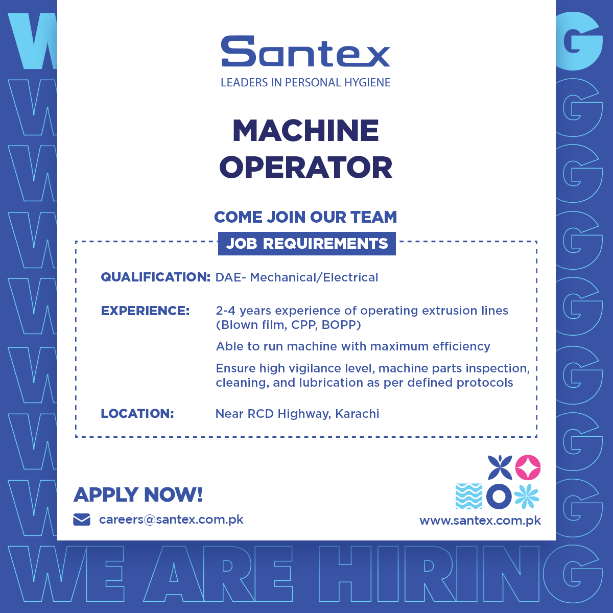 Santex Pvt Ltd Jobs Machine Operator 1