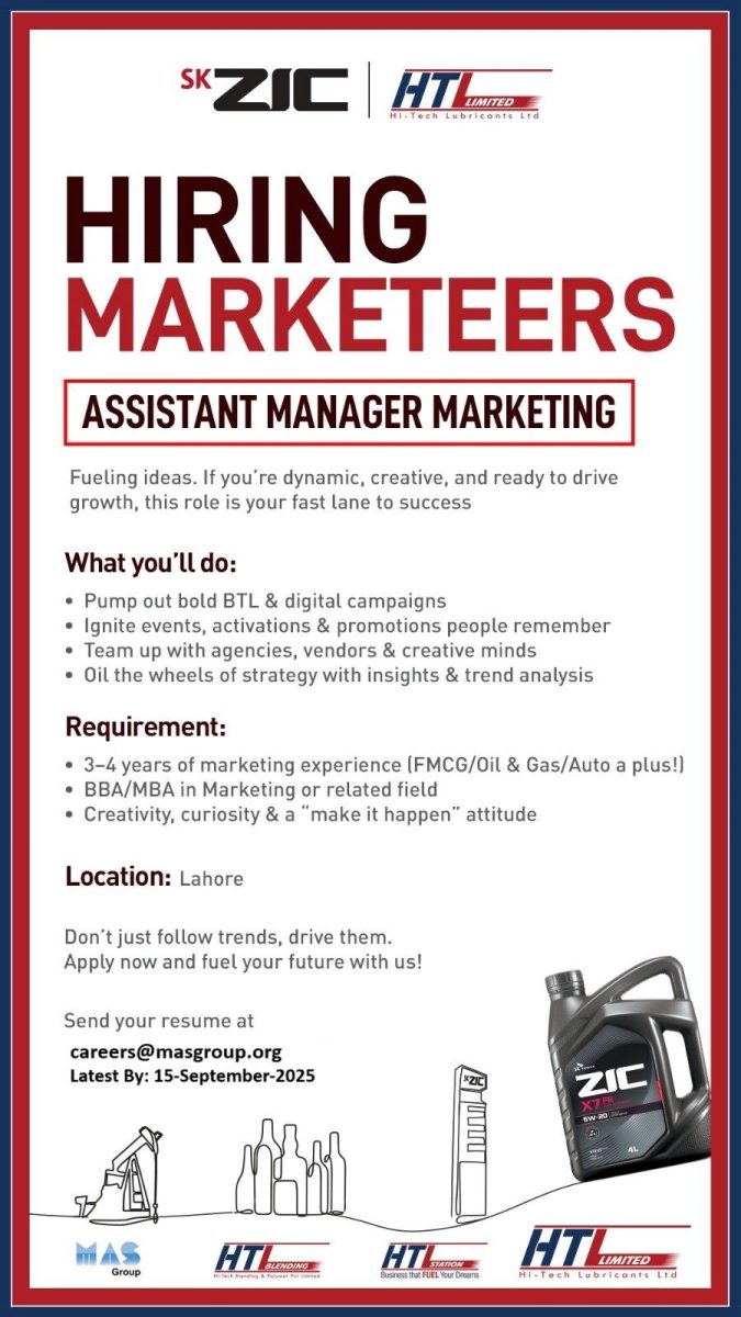Hi-Tech Lubricants Ltd Jobs Assistant Manager Marketing 1