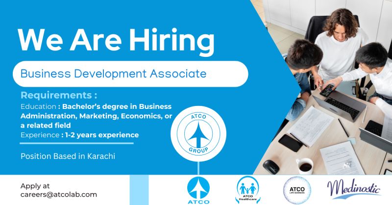 ATCO Laboratories Jobs Business Development Associate  1