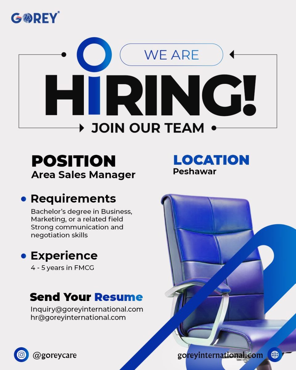 Gorey International Jobs Area Sales Manager 1