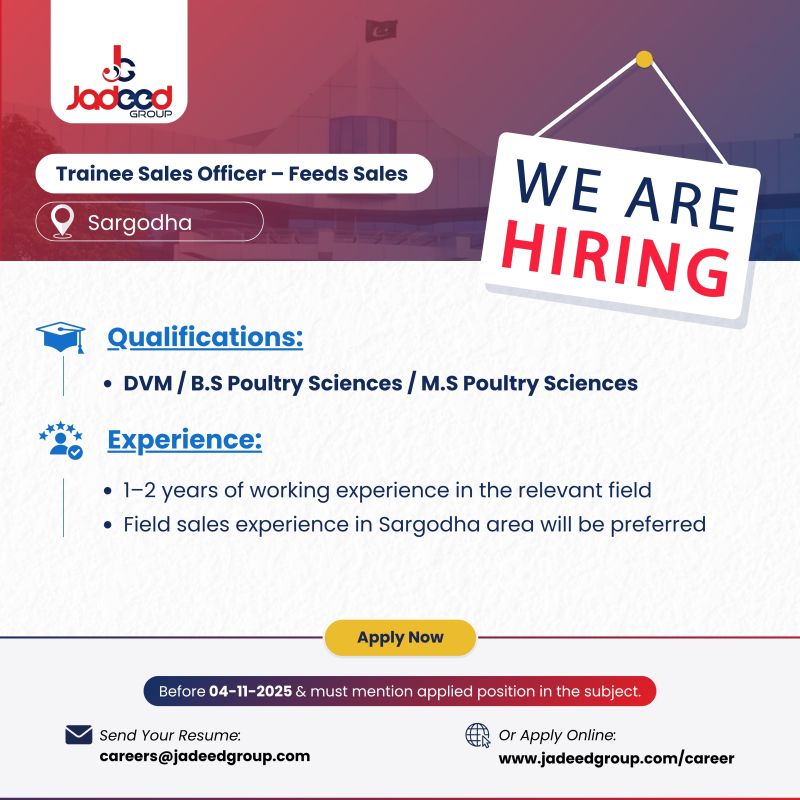 Jadeed Group Of Companies Jobs Trainee Sales Officer 1