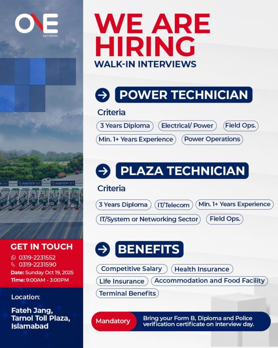 One Network Pvt Ltd Jobs October 2025 1