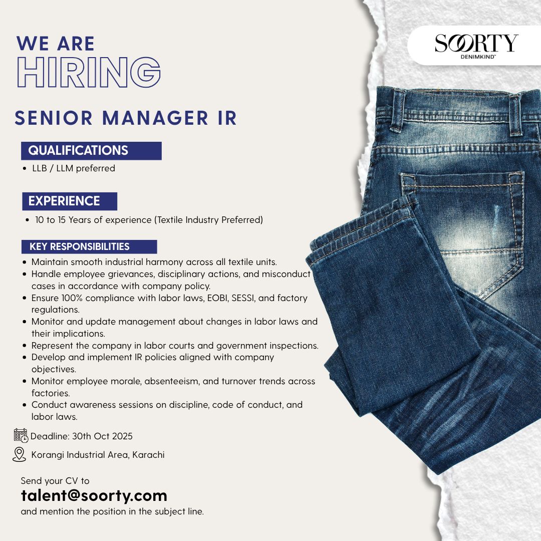 Soorty Enterprises Pvt Ltd Jobs October 2025 1