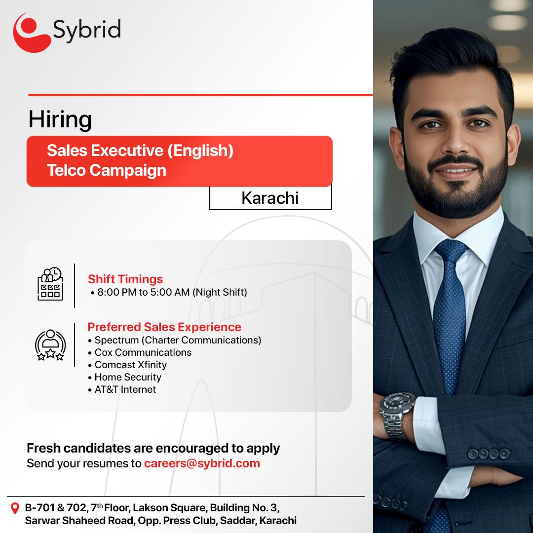 Sybrid Pvt Ltd Jobs Sales Executives 1