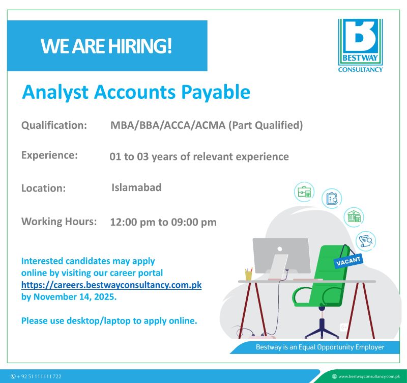 Bestway Consultancy Jobs November 2025 2