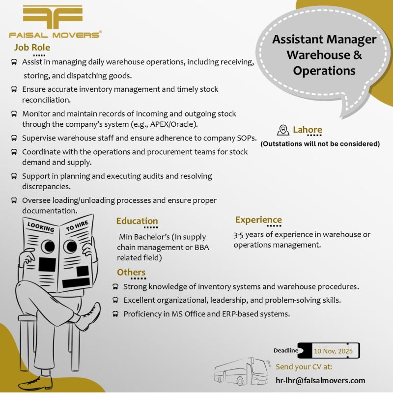 Faisal Movers Jobs November 2025 3