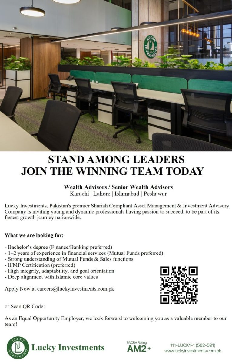 Lucky Investments Limited Jobs Wealth Advisors / Senior Wealth Advisors 1