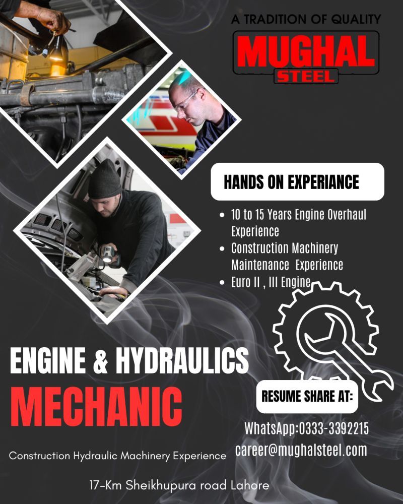 Mughal Steel Jobs November 2025 2