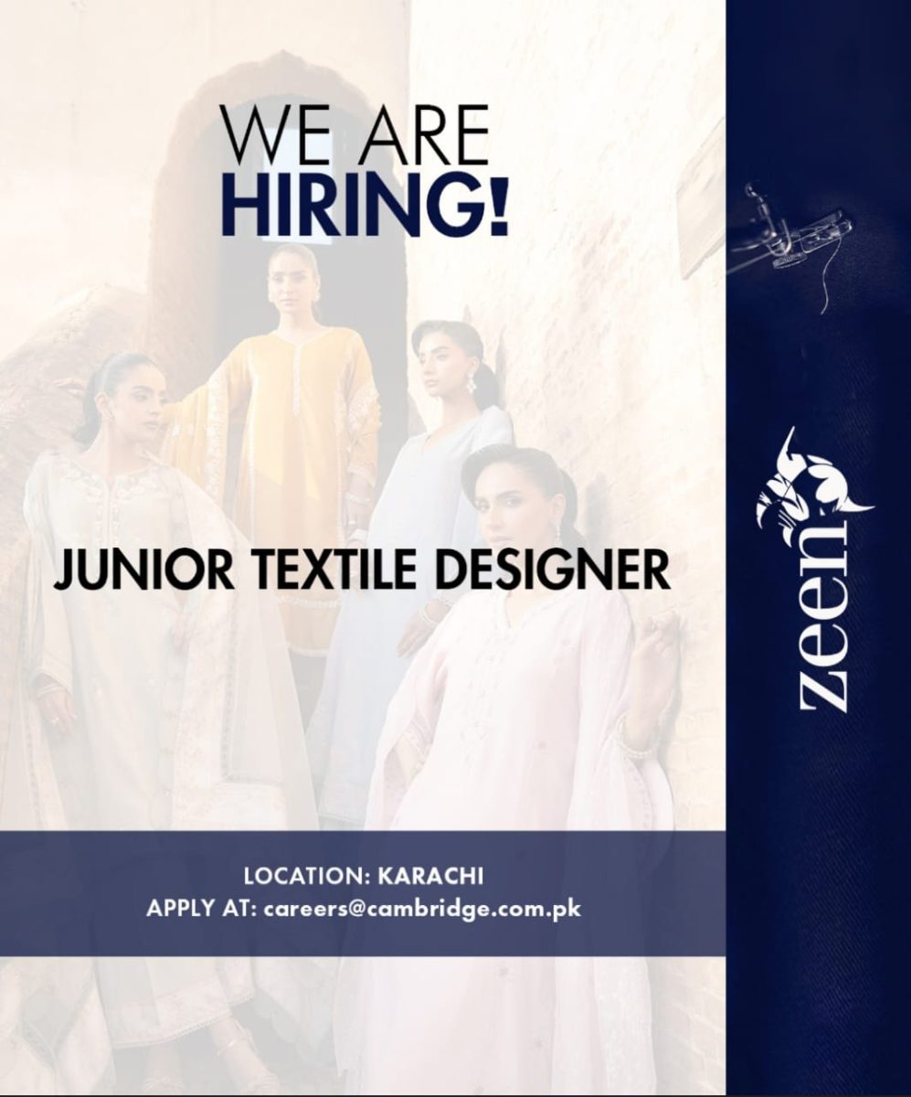 Zeen Cambridge Jobs Junior Textile Designer  1