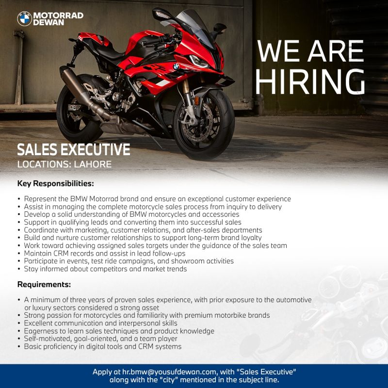 Dewan Motors Jobs Sales Executive 1