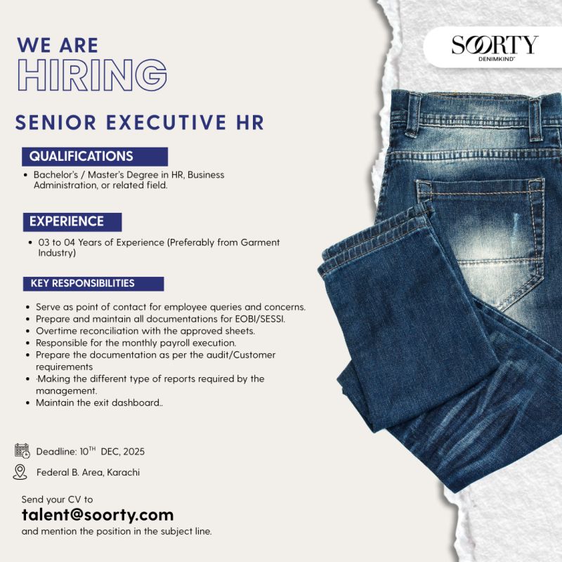 Soorty Enterprises Jobs December 2025 1