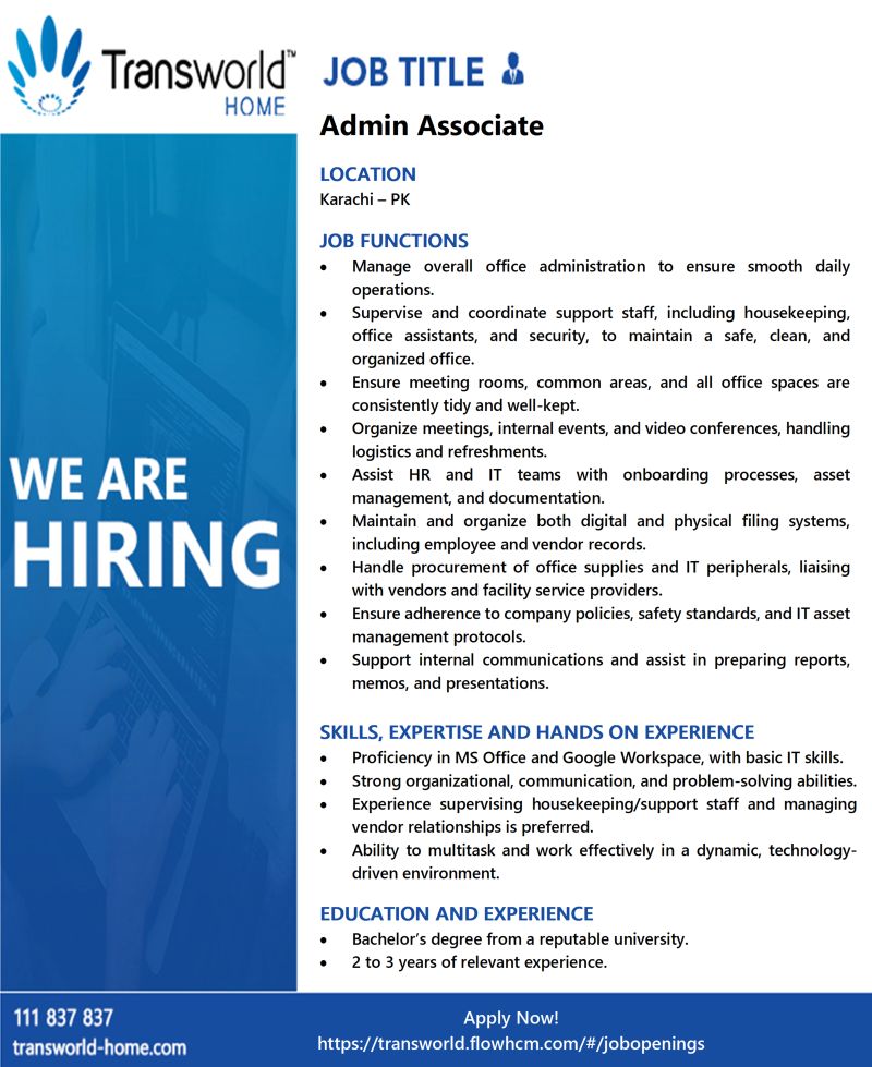 Transworld Home Jobs December 2025 1