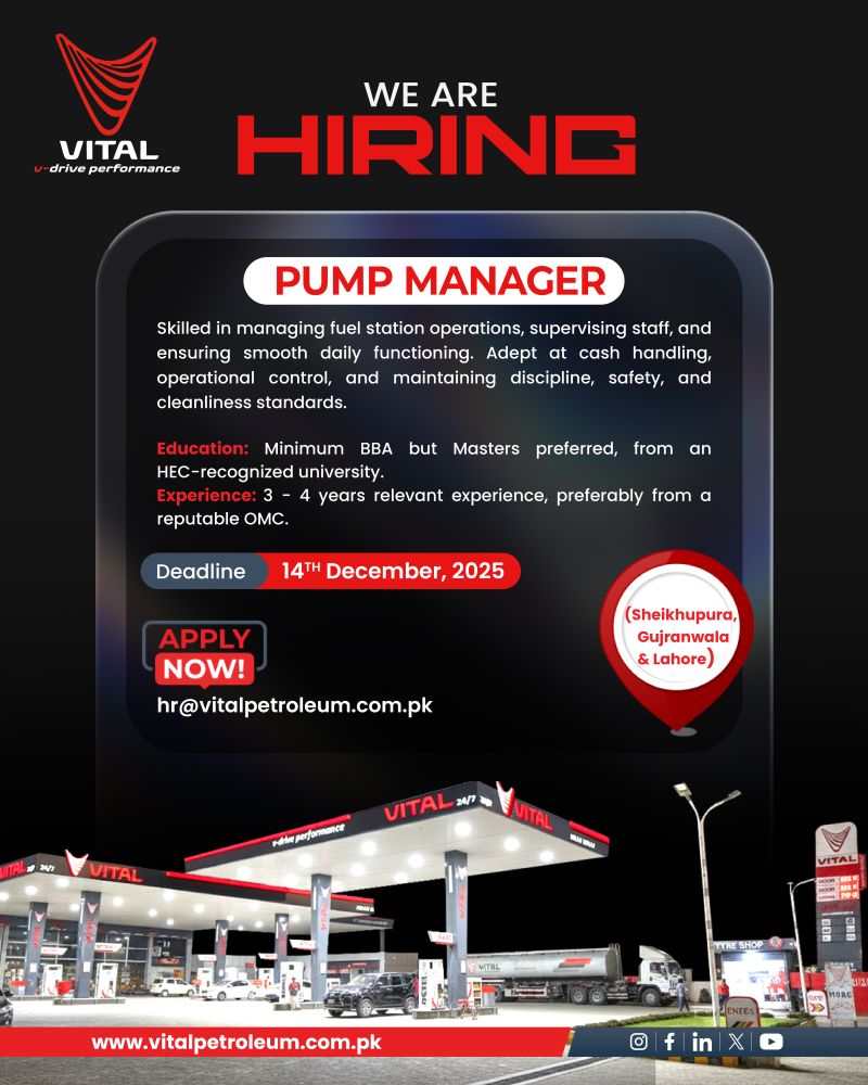Vital Petroleum Jobs December 2025 1