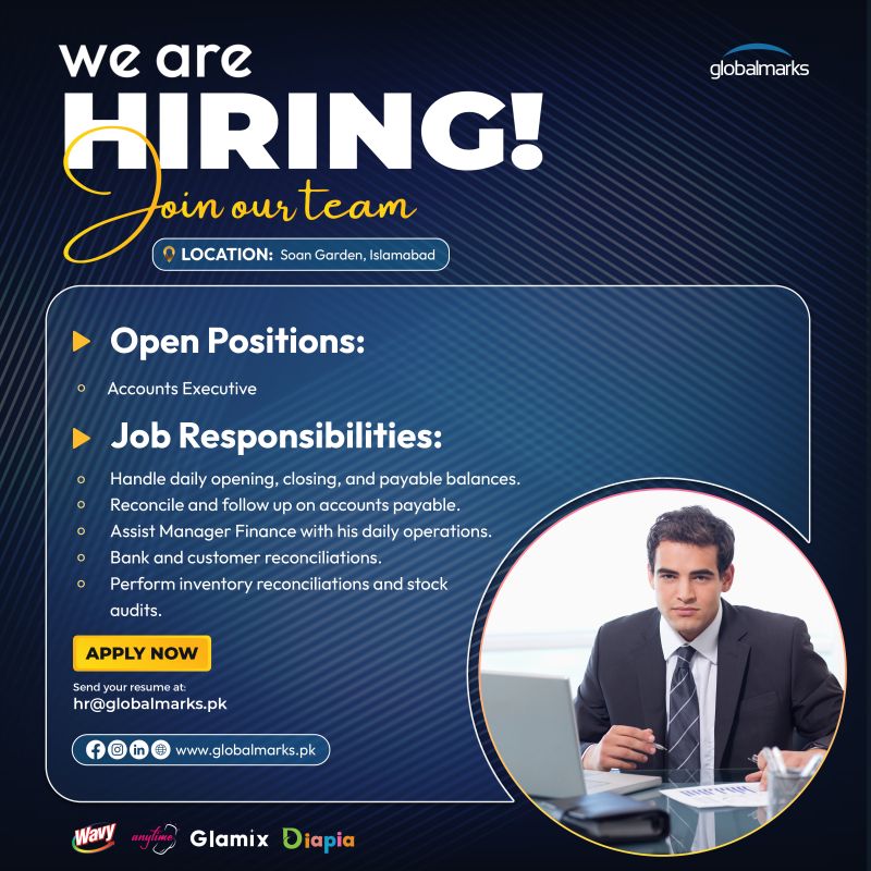 Global Marks Pvt Ltd Jobs Accounts Executive 1