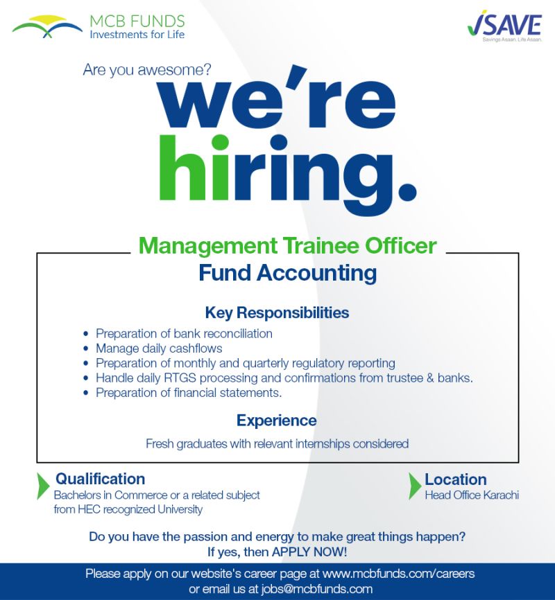 MCB Funds Jobs February 2026 2