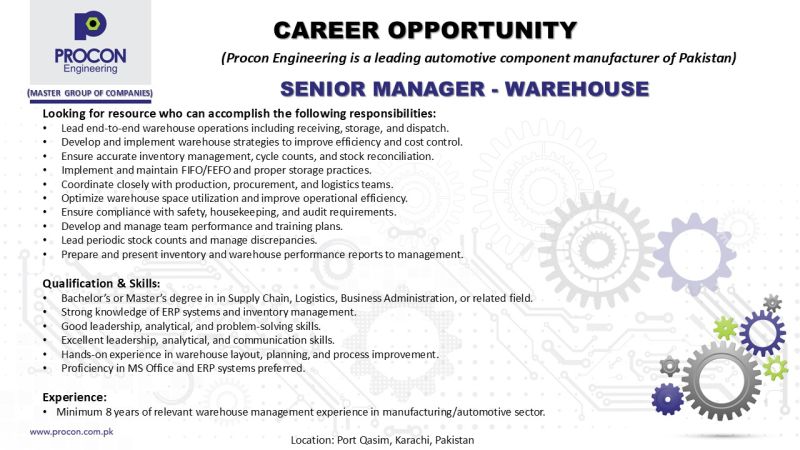 Procon Engineering Jobs March 2026 1