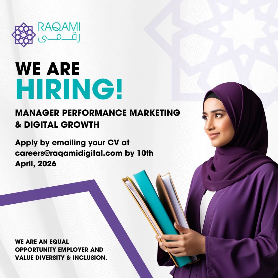 Raqami Islamic Digital Bank Jobs Manager Performance Marketing & Digital Growth 1
