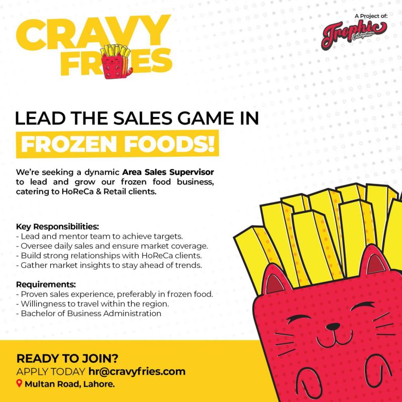 Cravy Fries Jobs April 2026 1