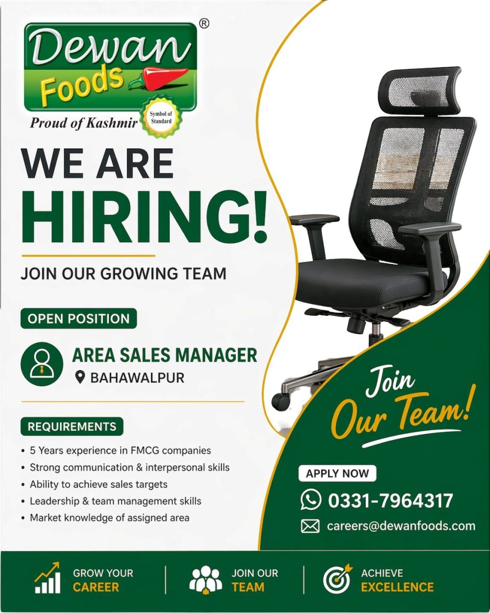 Dewan Foods Jobs Area Sales Manager  1