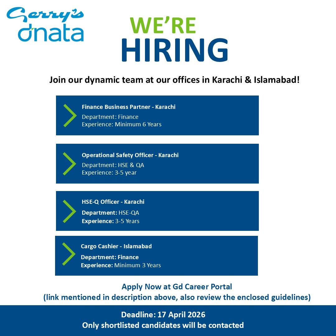 Gerry's dnata Jobs April 2026 1