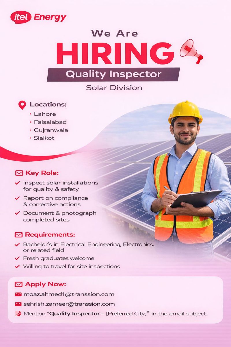 ITEL Energy Jobs April 2026 2