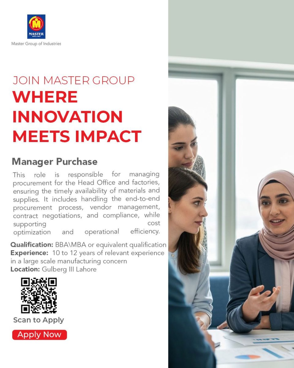 Master Group Of Industries Jobs Manager Purchase  1