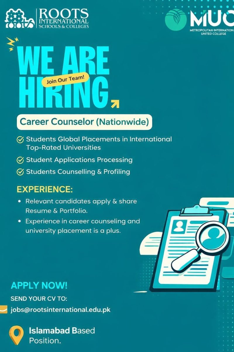 ROOTS International Schools & Colleges Jobs Career Counselor 1